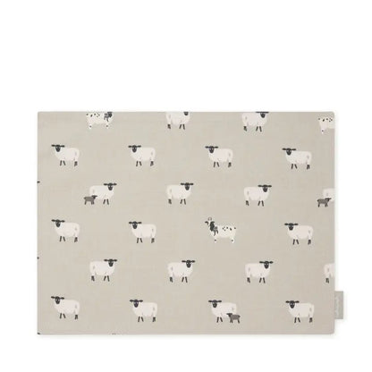Sheep Set of 2 Fabric Placemats by Sophie Allport