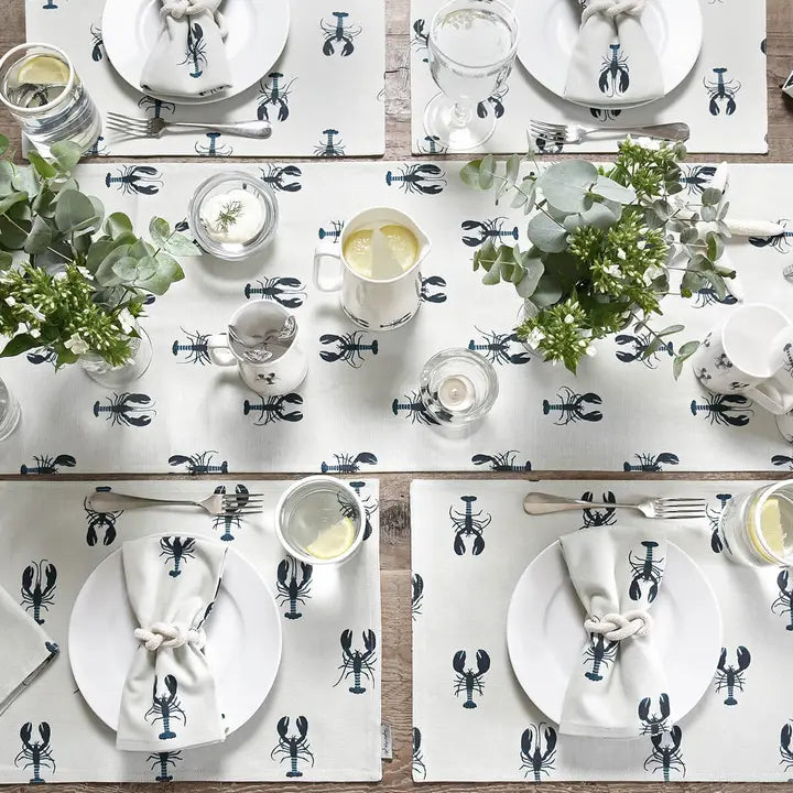 Lobster Set of 2 Fabric Placemats by Sophie Allport
