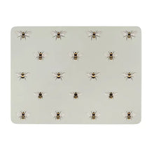 Bees Set of 4 Cork-Backed Placemats by Sophie Allport
