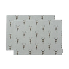 Highland Stag Set of 2 Fabric Placemats by Sophie Allport