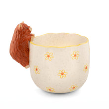 Peeking Highland Cow Porcelain Planter from Sass & Belle