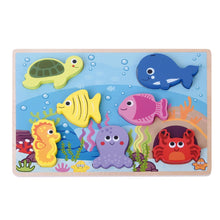 Sea Life 7 Piece Chunky Puzzle from Jumini