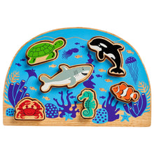 Sea Life 6 Piece Wooden Shape Sorter Puzzle from Lanka Kade