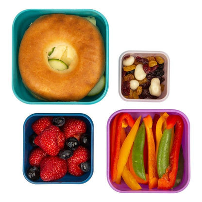 Felicity Fox Set of 4 Nesting Snack Pots from TUM TUM