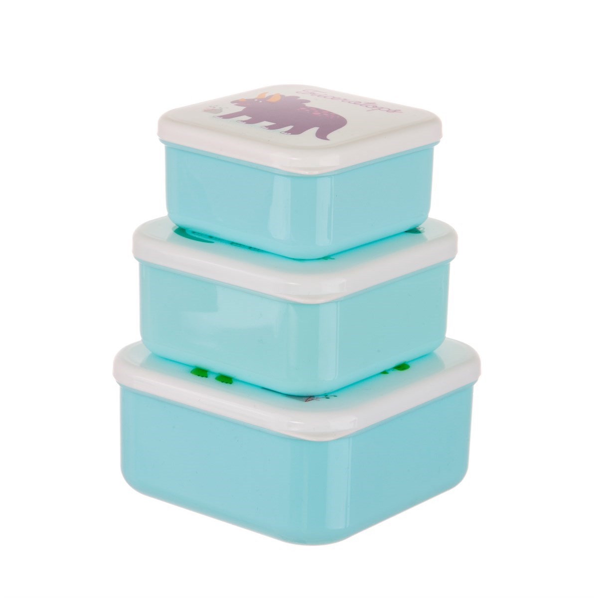 Roarsome Dinosaurs Set of 3 Snack Boxes from Sass & Belle
