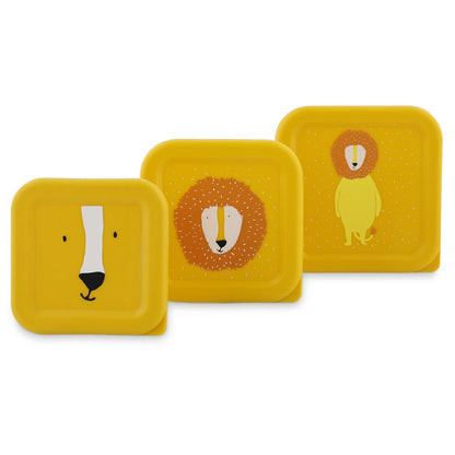 Mr Lion Set of 3 Nesting Snack Boxes from Trixie