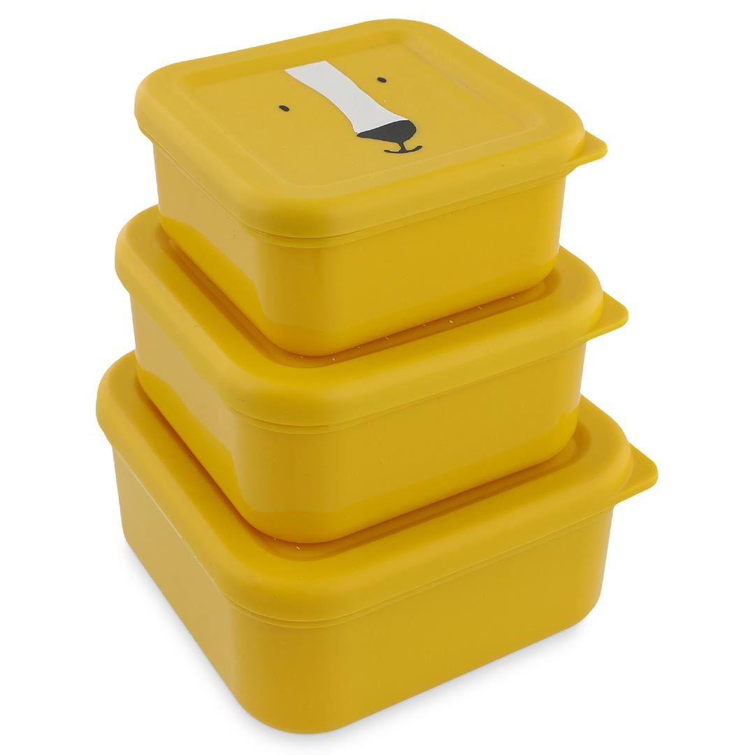 Mr Lion Set of 3 Nesting Snack Boxes from Trixie