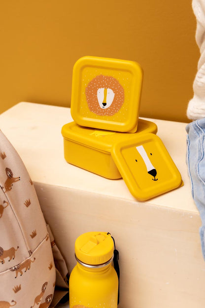 Mr Lion Set of 3 Nesting Snack Boxes from Trixie