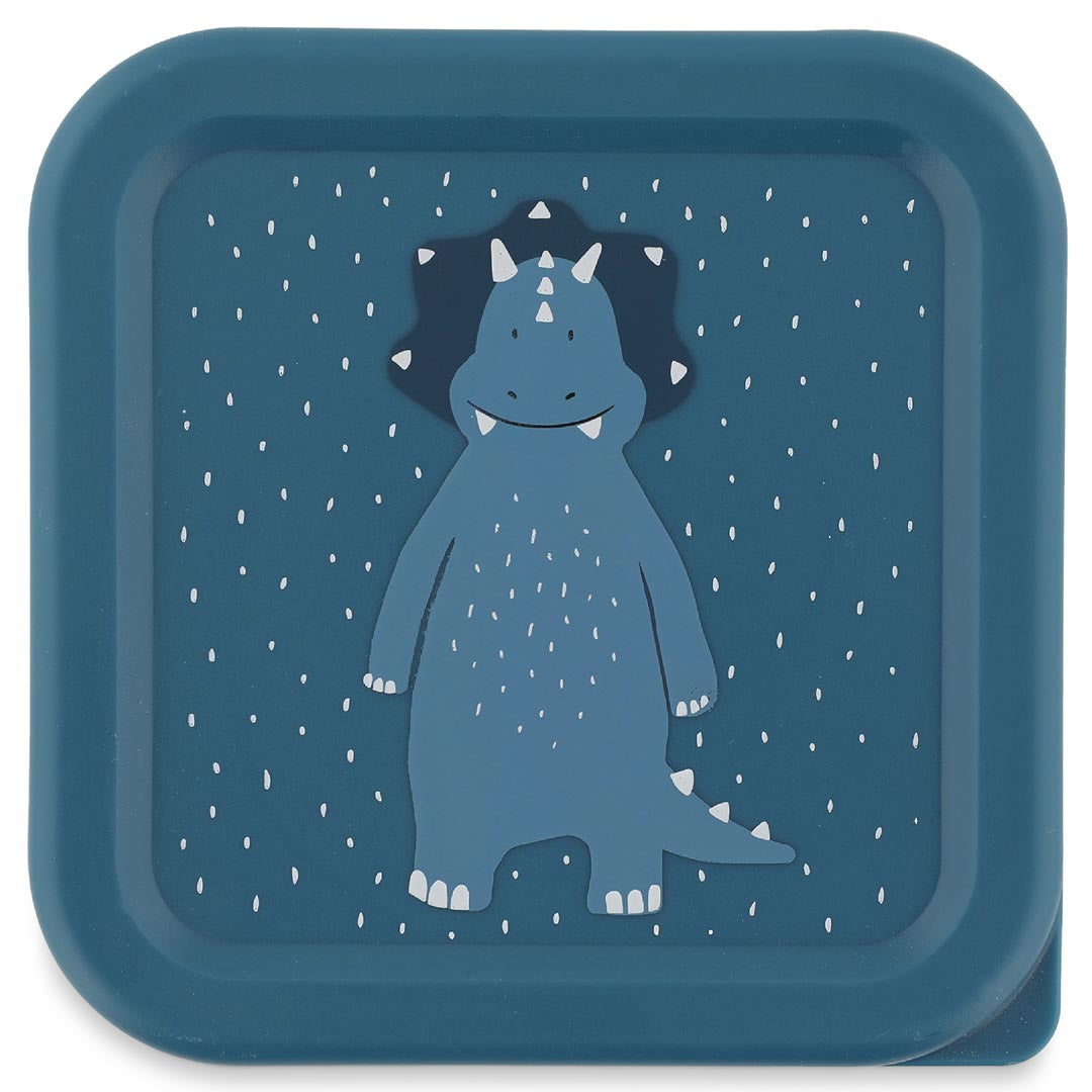 Mr Triceratops Set of 3 Nesting Snack Boxes from Trixie