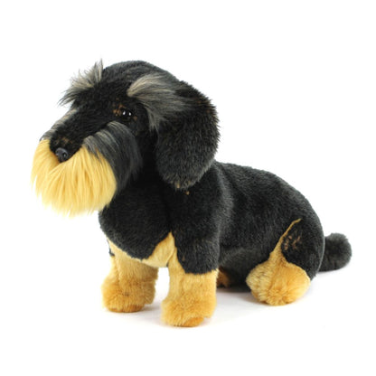 Wire Haired Dachshund Soft Toy 33cm from Living Nature