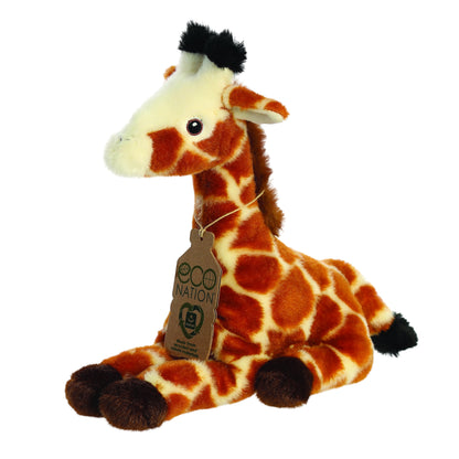 Giraffe Soft Toy 21cm from Eco Nation