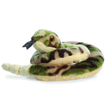 Aurora Mini Flopsies Green Snake Soft Toy 20cm