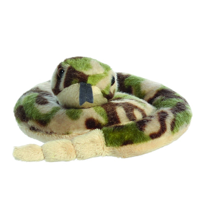 Aurora Mini Flopsies Green Snake Soft Toy 20cm