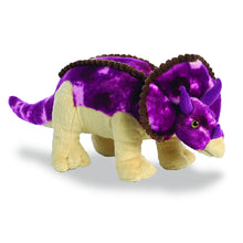 Aurora Purple Triceratops Soft Toy 33cm
