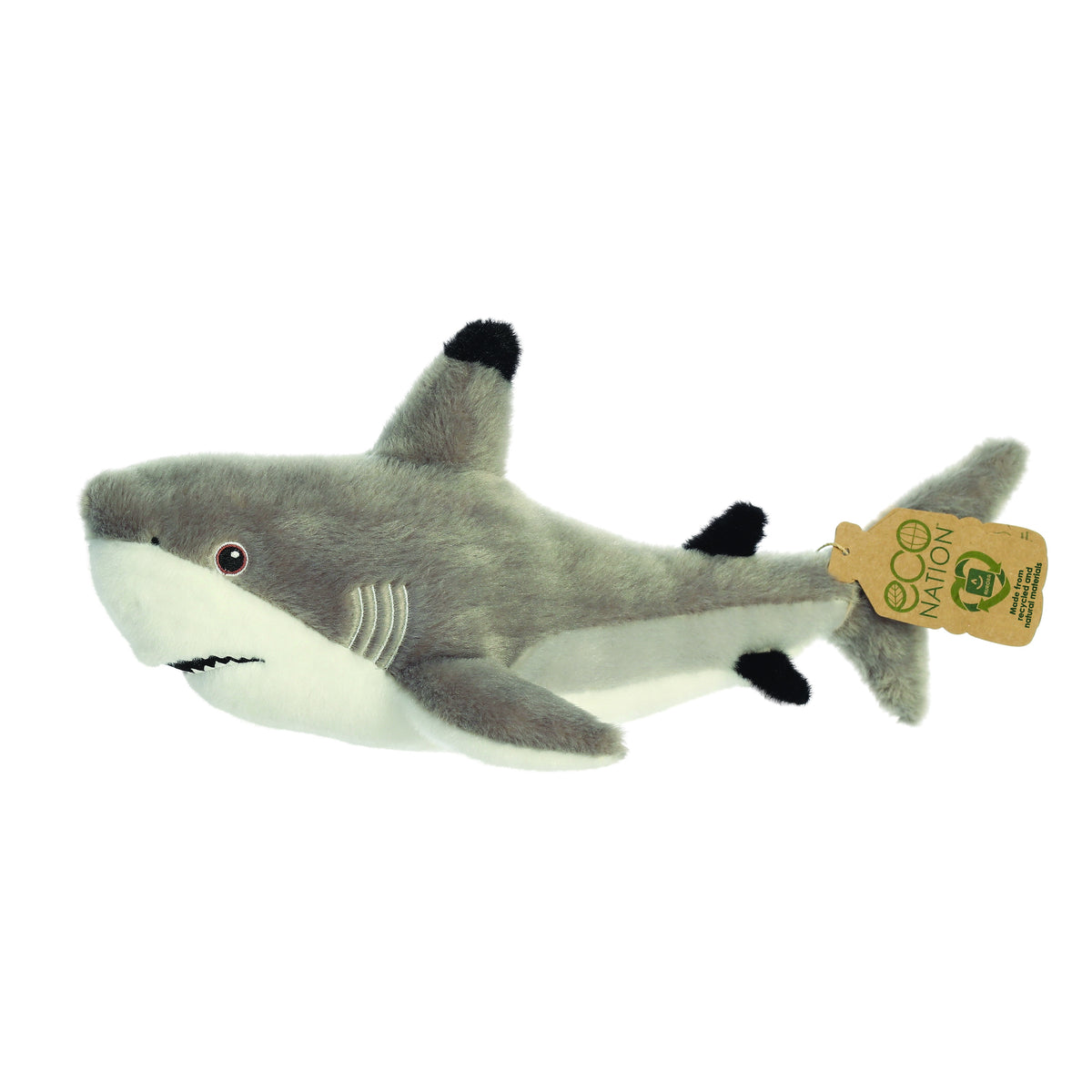 Blacktip Shark Soft Toy 38cm from Eco Nation
