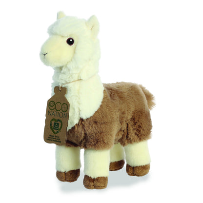 Alpaca Soft Toy 28cm from Eco Nation
