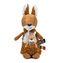 Allezou Kangaroo and Baby Soft Toy 30cm from Les Ptipotos