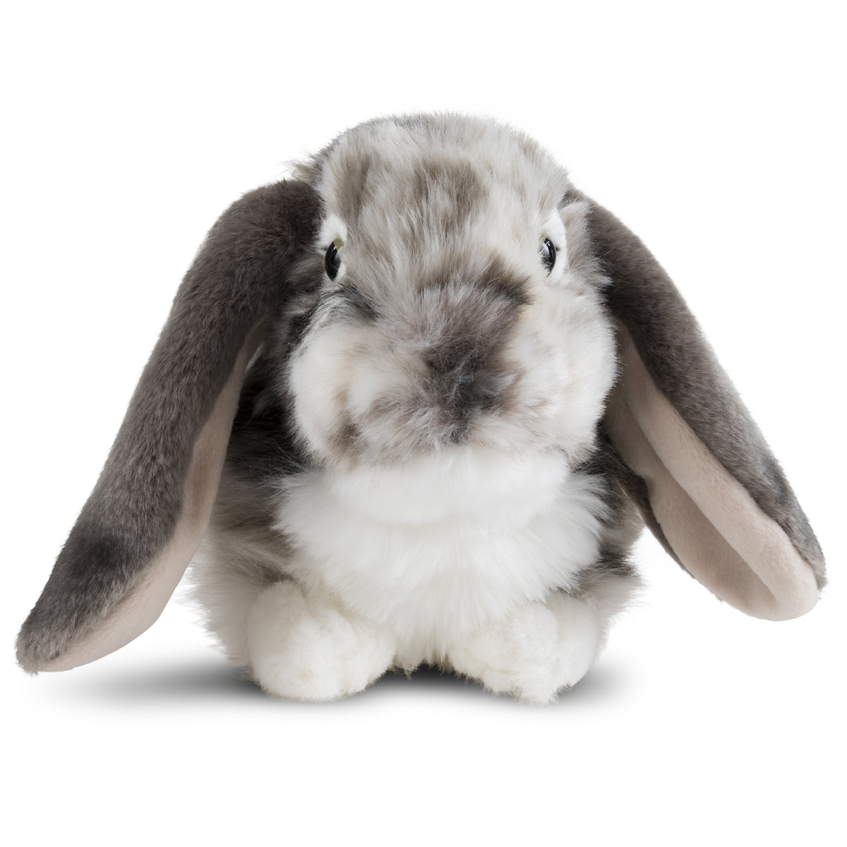 Grey Dutch Lop-Eared Rabbit Soft Toy 26cm from Living Nature