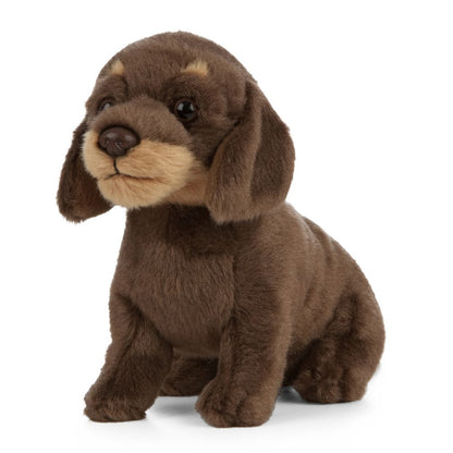 Dachshund Puppy Soft Toy 27cm from Living Nature