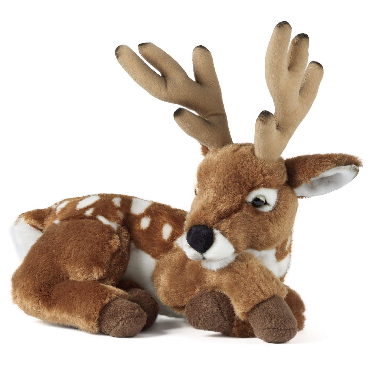 Deer with Antlers Soft Toy 35cm from Living Nature