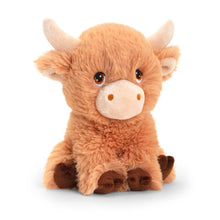 Shaggy Cow Soft Toy 18cm from Keeleco
