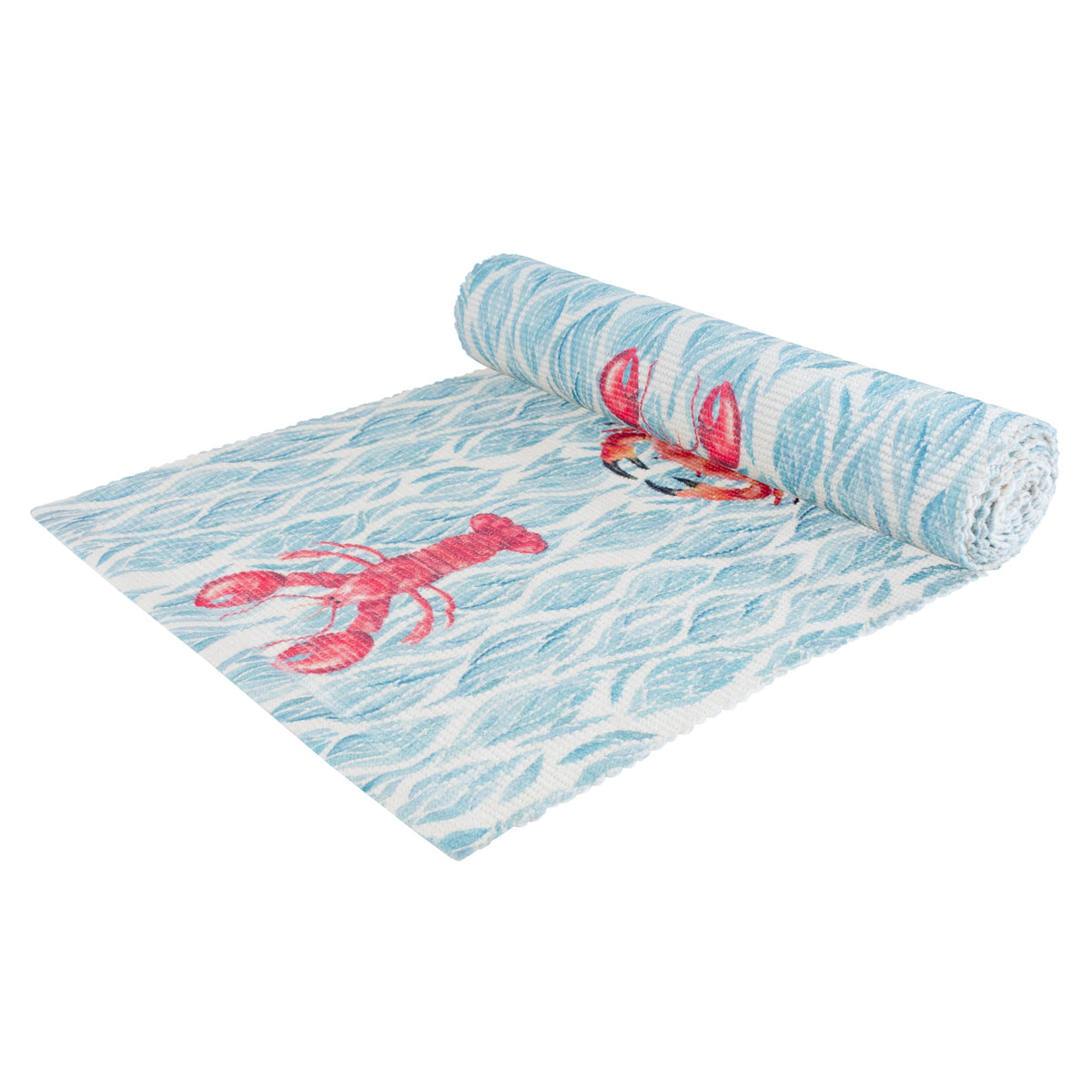 Abersoch Crab and Lobster Indoor/Outdoor Table Runner from Wylder