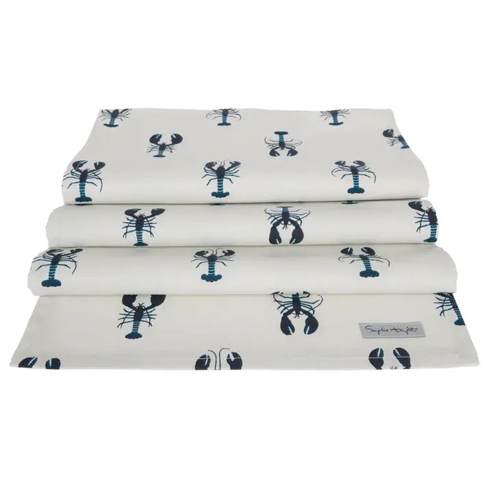 Lobster Cotton Table Runner 280 x 35 cm from Sophie Allport