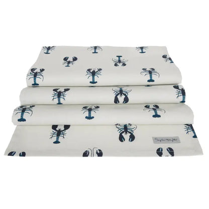 Lobster Cotton Table Runner 280 x 35 cm from Sophie Allport