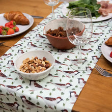 House Sparrow Print Table Runner from The Owlery