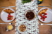 House Sparrow Print Table Runner from The Owlery