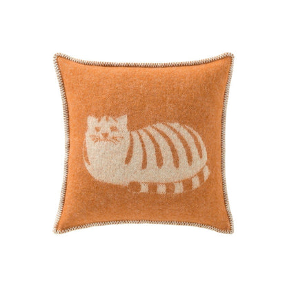 Ginger Cat Wool Cushion from J.J. Textile