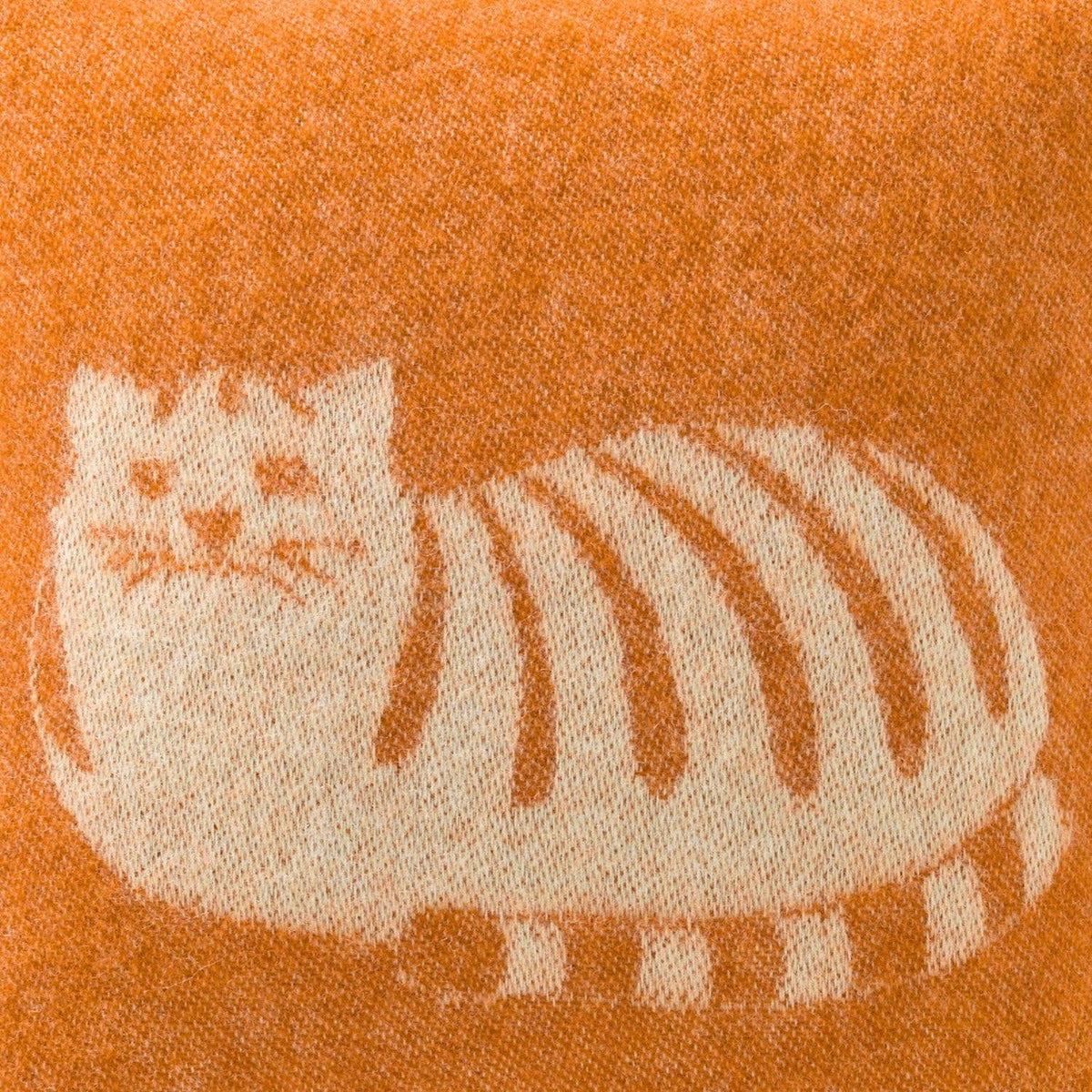 Ginger Cat Wool Cushion from J.J. Textile