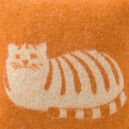 Ginger Cat Wool Cushion from J.J. Textile
