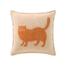 Ginger Cat Wool Cushion from J.J. Textile