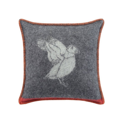 Puffin Wool Cushion from J.J. Textile