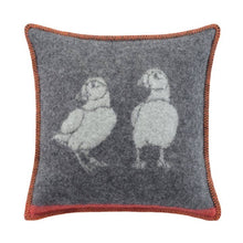 Puffin Wool Cushion from J.J. Textile