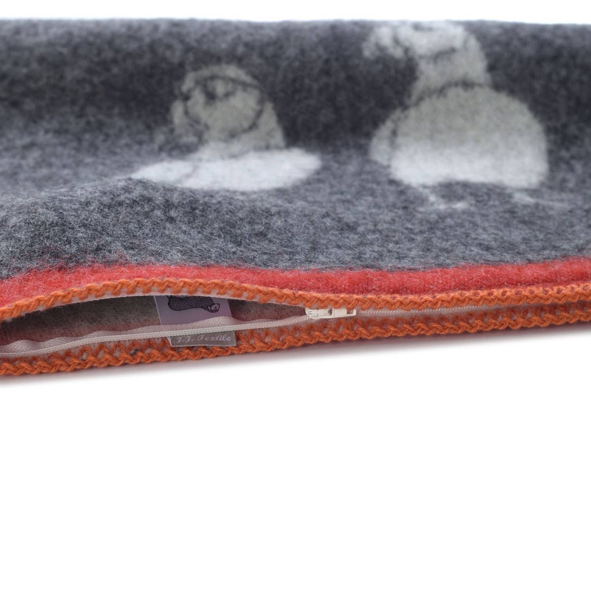 Puffin Wool Cushion from J.J. Textile