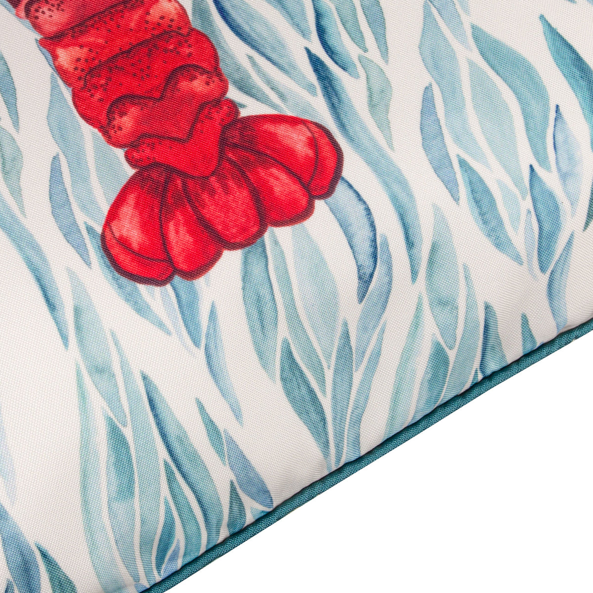 Abersoch Lobster Outdoor Cushion from Wylder
