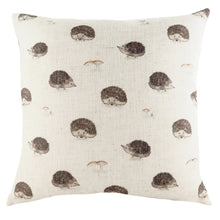 Oakwood Hedgehogs Square Cushion from Evans Lichfield