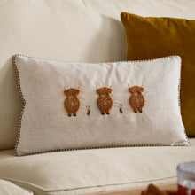 Ramble Highland Cow Tufted Cushion from Wylder