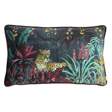 Zinara Leopard Rectangular Cushion from Evans Lichfield