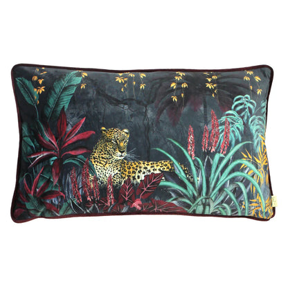 Zinara Leopard Rectangular Cushion from Evans Lichfield
