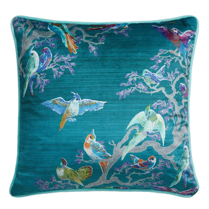 Birdity Absurdity Filled Cushion by Laurence Llewelyn-Bowen