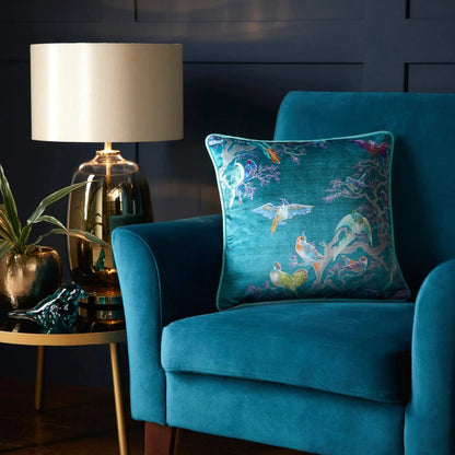 Birdity Absurdity Filled Cushion by Laurence Llewelyn-Bowen