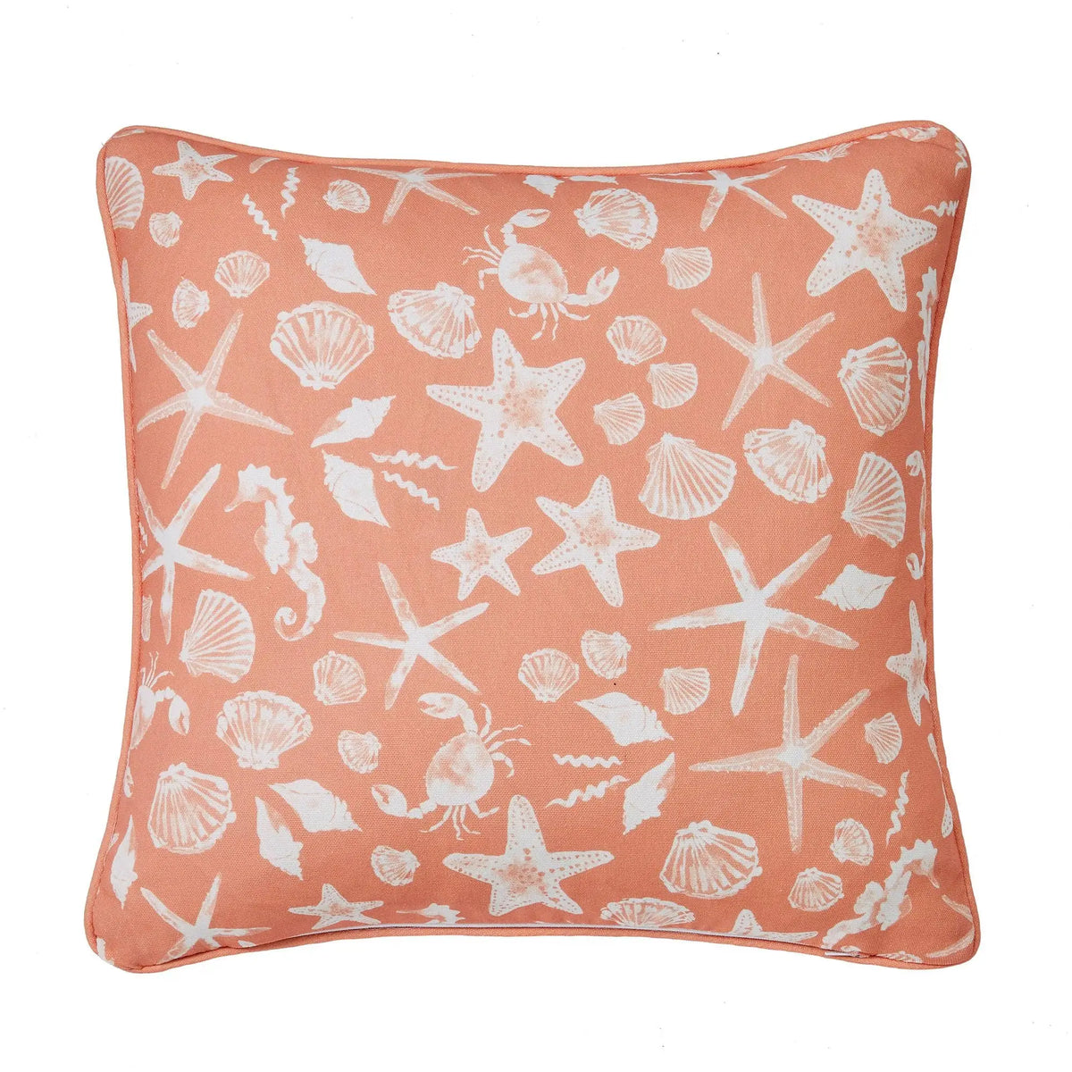 Lobster Outdoor Cushion in Orange