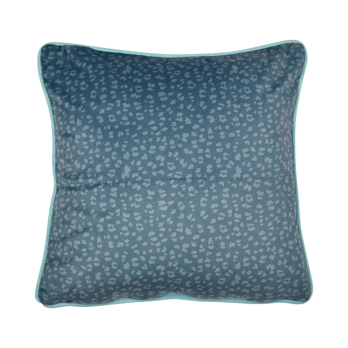 Peacock Jungle Cushion in Teal