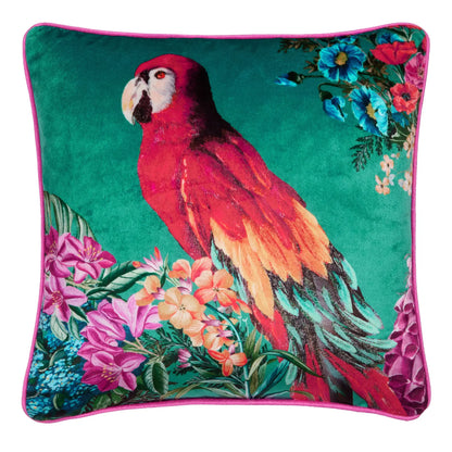 Polly Amorous Parrot Filled Cushion by Laurence Llewelyn-Bowen