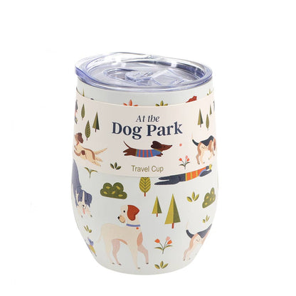 Dog Park Stainless Steel Travel Cup 350ml from Rex London