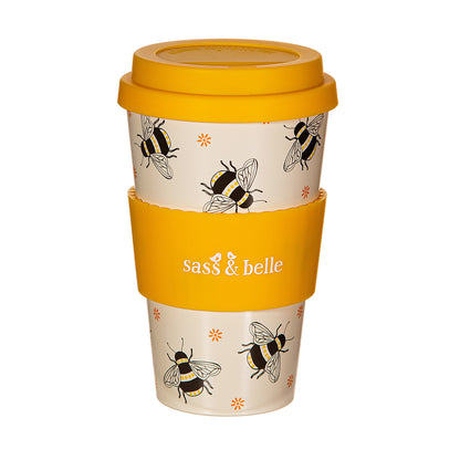 Bee 435ml Travel Coffee Cup from Sass & Belle