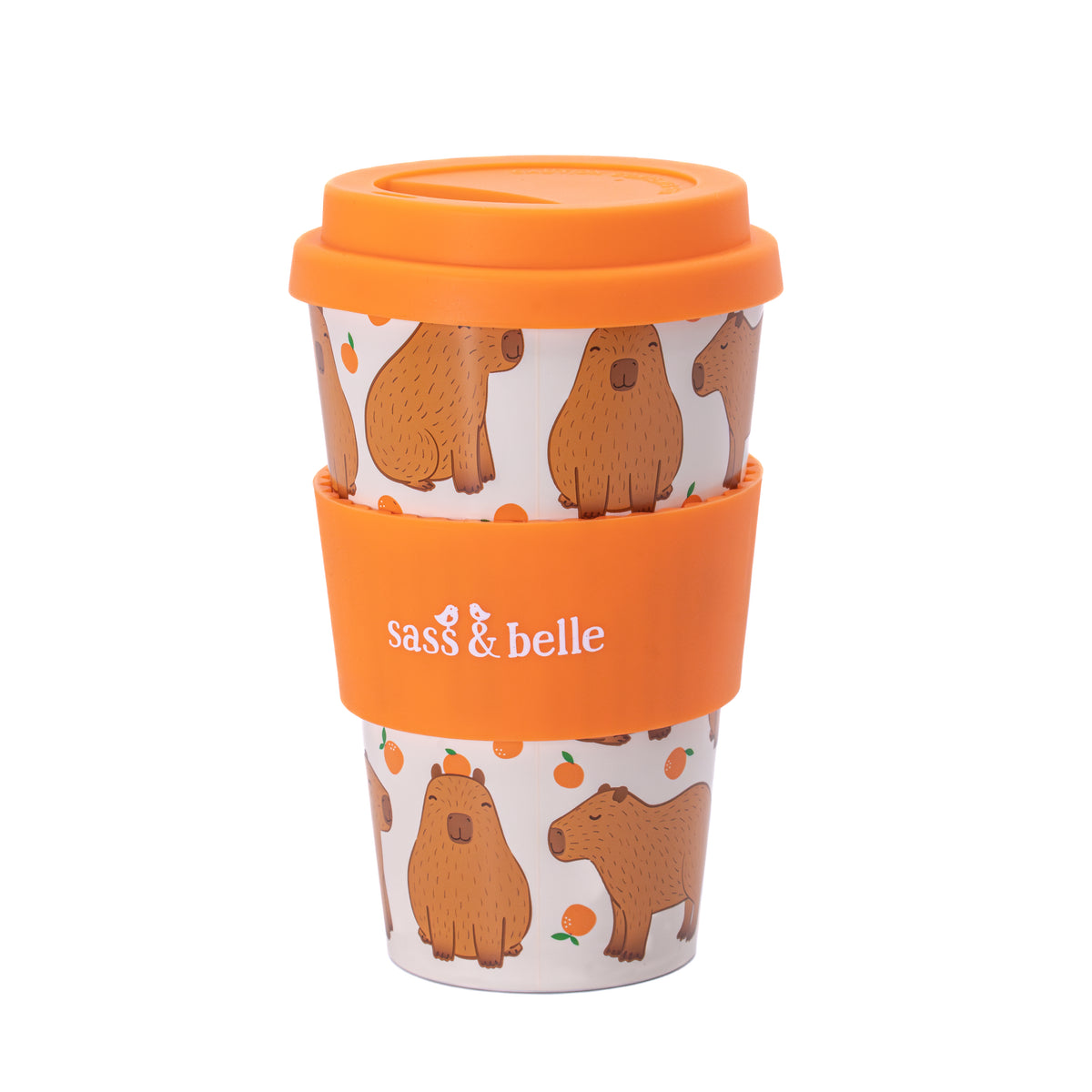 Capybara 400ml Travel Coffee Cup from Sass & Belle